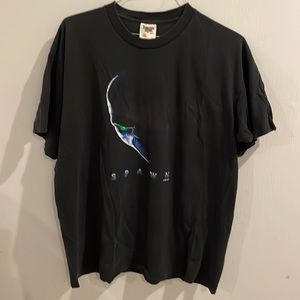 Spawn graphic tee, black, vintage, xl